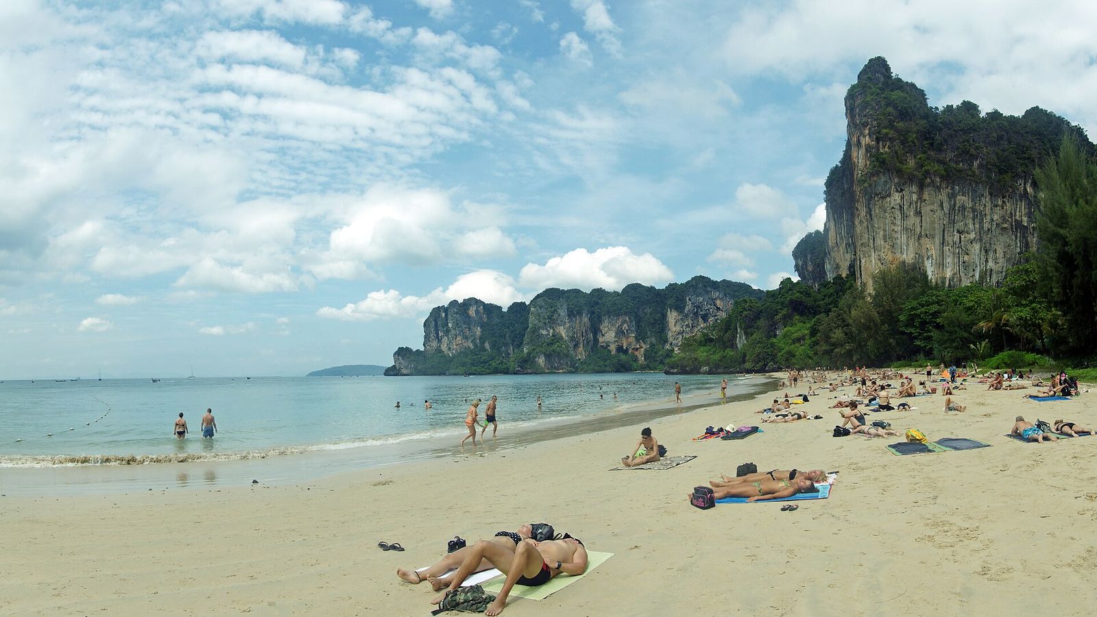 Railay Beach: kliffen, klimmen en Phra Nang Cave